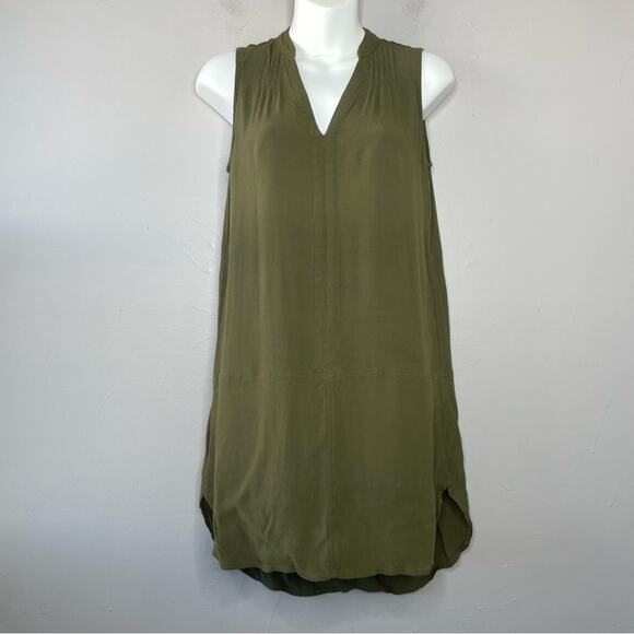 MADEWELL Mini Dress Womens Size XS Goblincore Brat Earth Boho Flowy Fairy Grunge - Picture 2 of 8